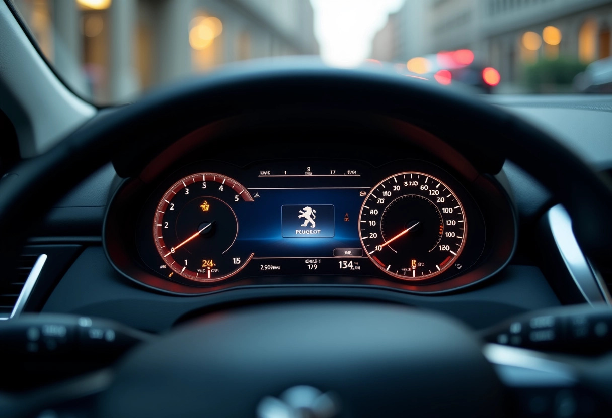 peugeot 5008 dashboard