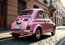 Fiat 500 rose : le must-have pour les passionnés de vintage